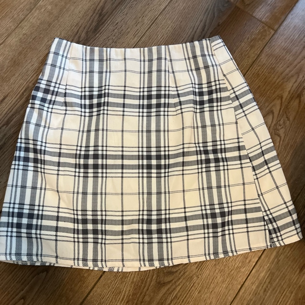Plaid skirt